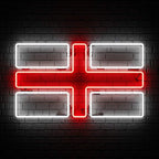 ENGLAND - Flagge (40x24cm) USB - loveledlights - - englische,flag