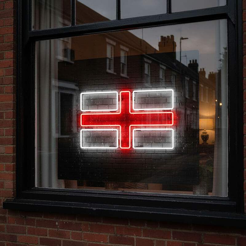 ENGLAND - Flagge (40x24cm) USB - loveledlights - - englische,flag