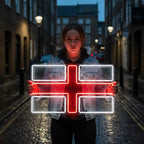 ENGLAND - Flagge (40x24cm) USB - loveledlights - - englische,flag