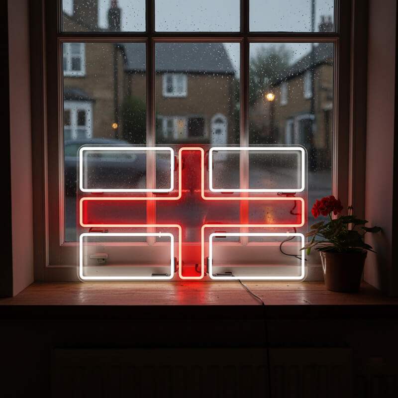 ENGLAND - Flagge (40x24cm) USB - loveledlights - - englische,flag