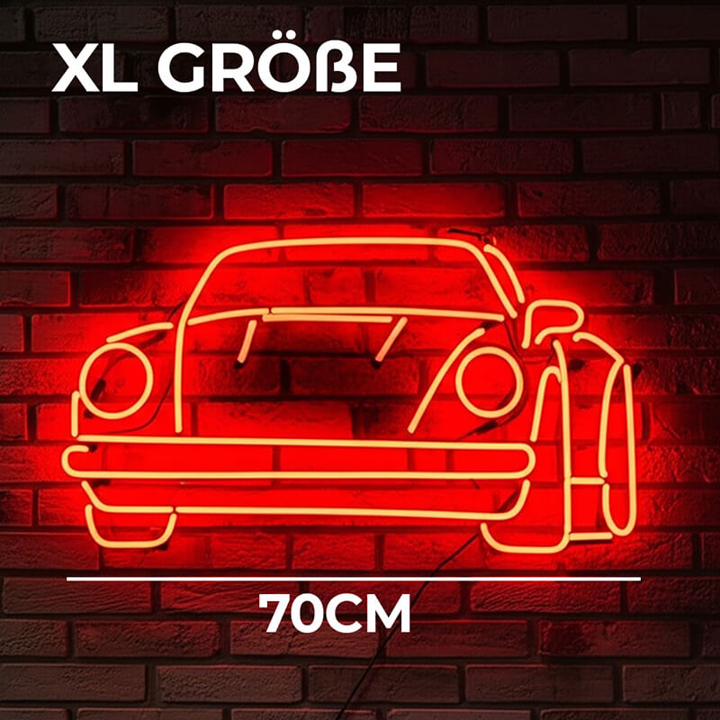 Roter Sportwagen (XL Größe 70cm)