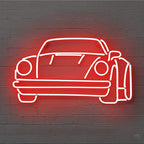 Roter Sportwagen (XL Größe 70cm) - loveledlights - - auto,porsche,sportauto,wagen
