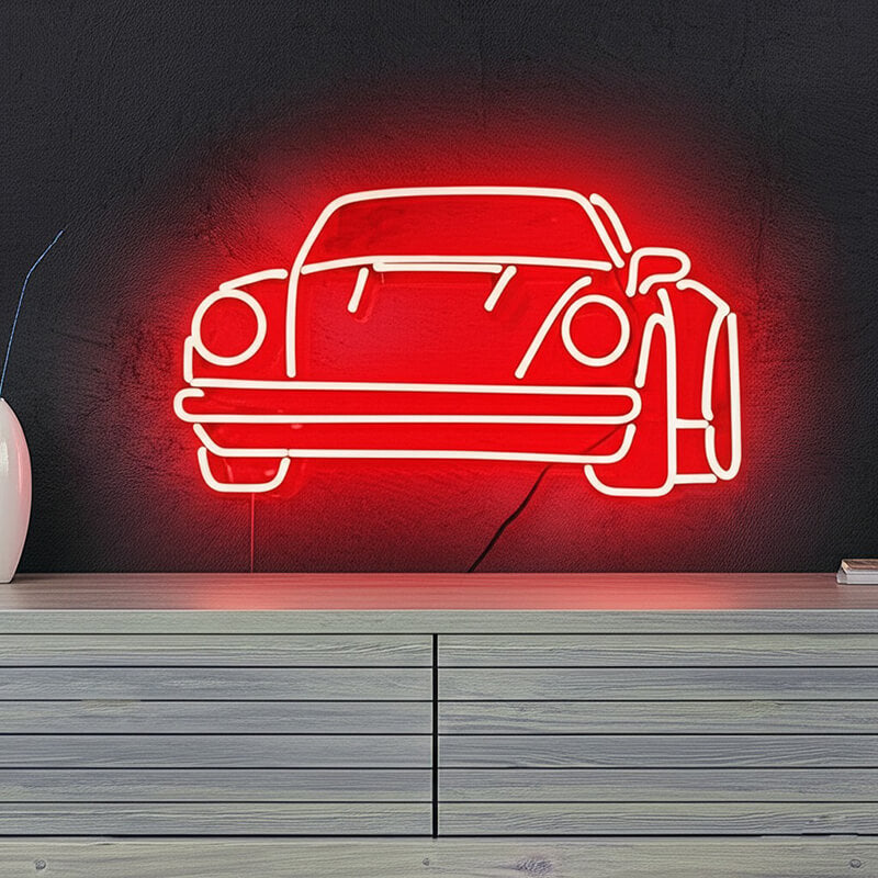 Roter Sportwagen (XL Größe 70cm)