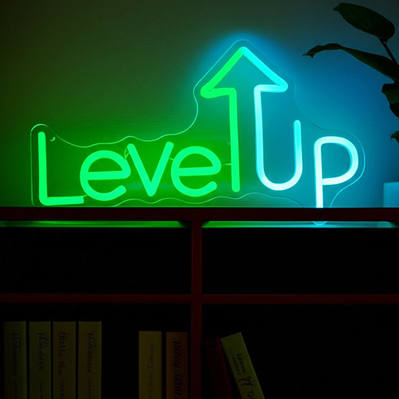 "LEVEL UP" (45x30cm) USB