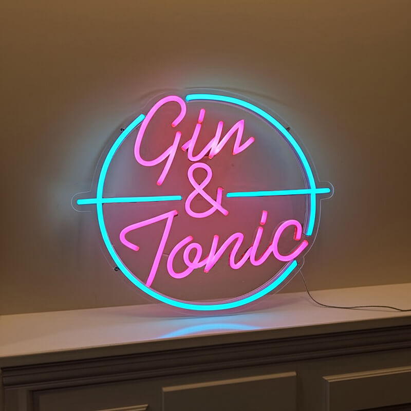 "Gin & Tonic" (50x45cm) USB