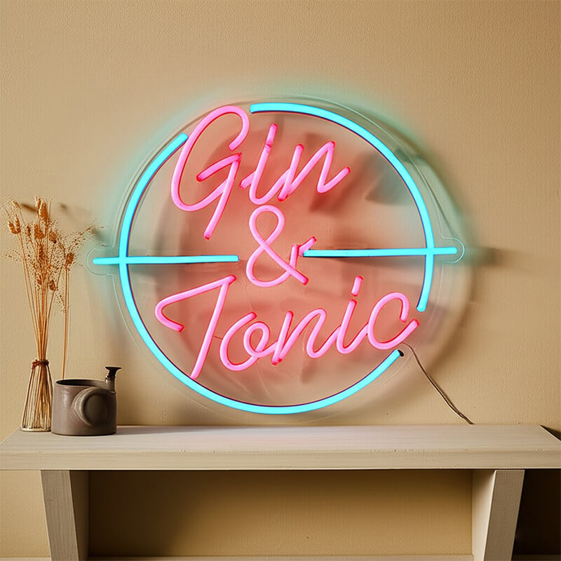 "Gin & Tonic" (50x45cm) USB