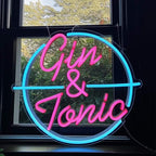 "Gin & Tonic" (50x45cm) USB