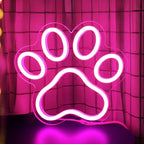 Hundepfote (35x34cm) USB - loveledlights - - abdruck,pfote
