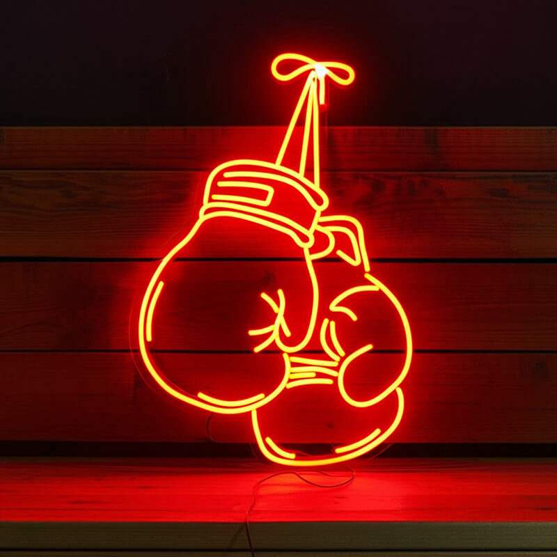 Boxhandschuhe (XL 60x44cm) - loveledlights - - boxen,sport