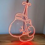Boxhandschuhe (XL 60x44cm) - loveledlights - - boxen,sport