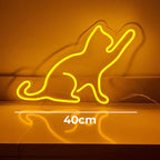 Katze (40x28cm) USB - loveledlights - - cat,katze,kitty,pfote