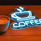 COFFEE (40x31cm) USB - loveledlights - - cofe,kaffee,kofe,tasse