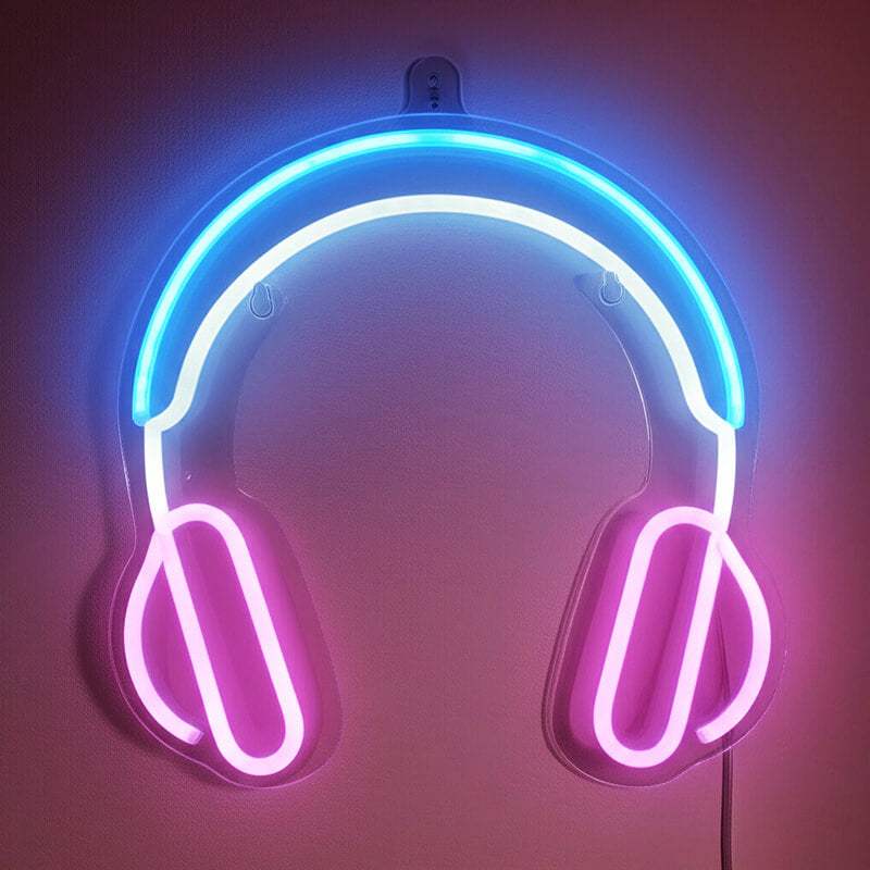 Kopfhörer (35x35cm) USB - loveledlights - - earspeaker