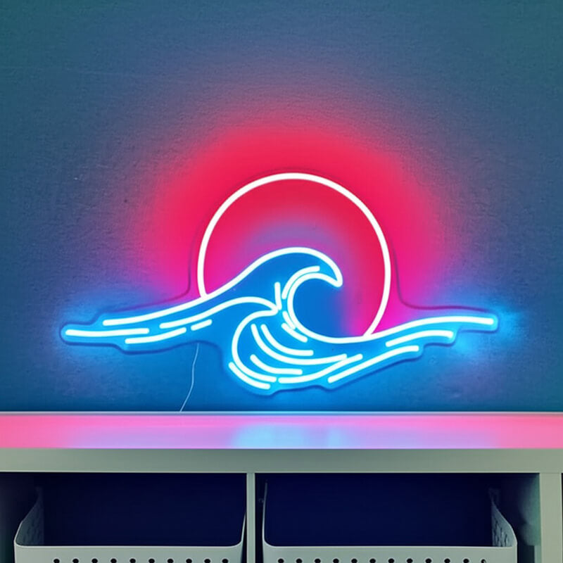 Japanisches Meer (XL 50x30cm) USB
