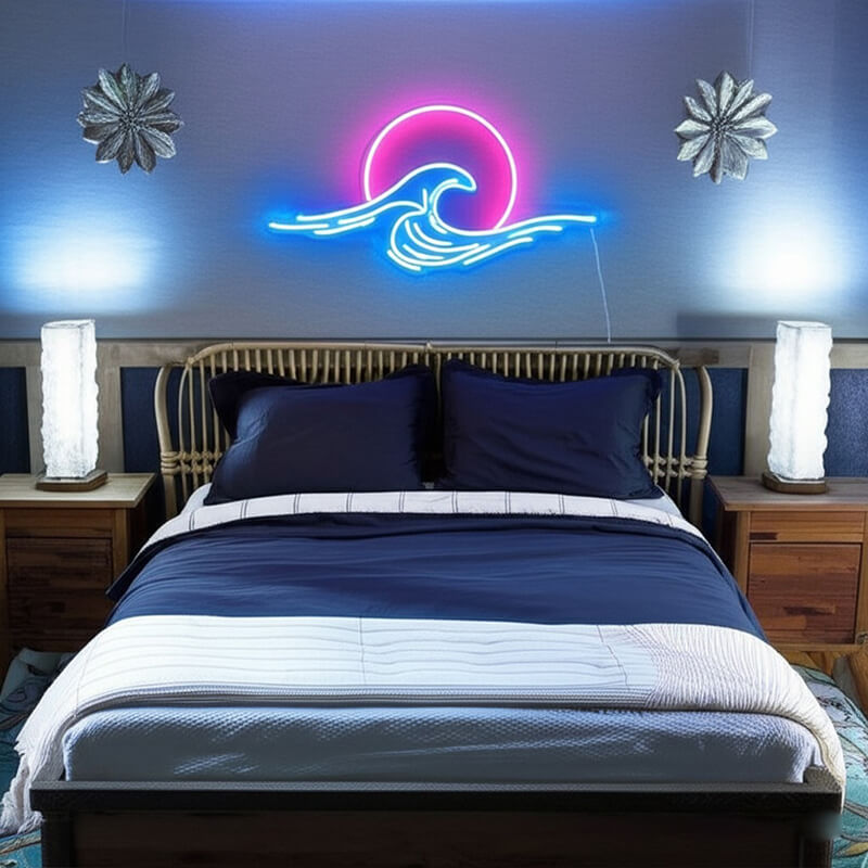 Japanisches Meer (XL 50x30cm) USB