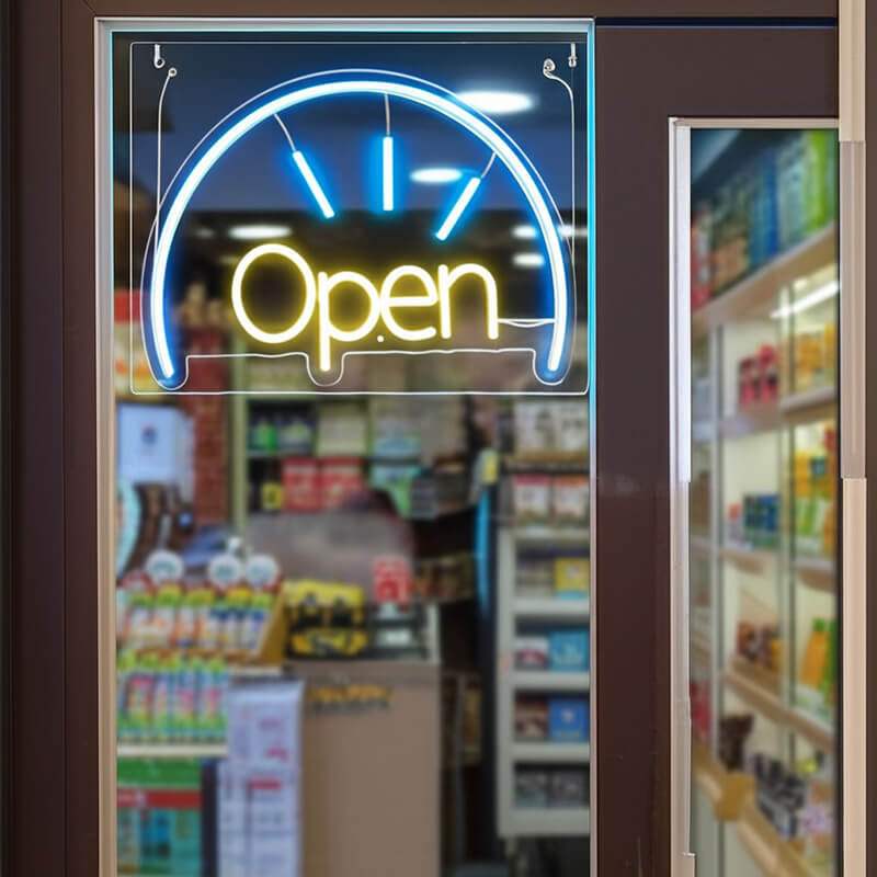 "OPEN" LED-Schild (40cm) USB