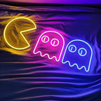 Retro Ghosts (50cm) USB - loveledlights - - geist,pac man