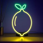 Zitrone (40x31cm) USB - loveledlights - - frucht,lemon,limone