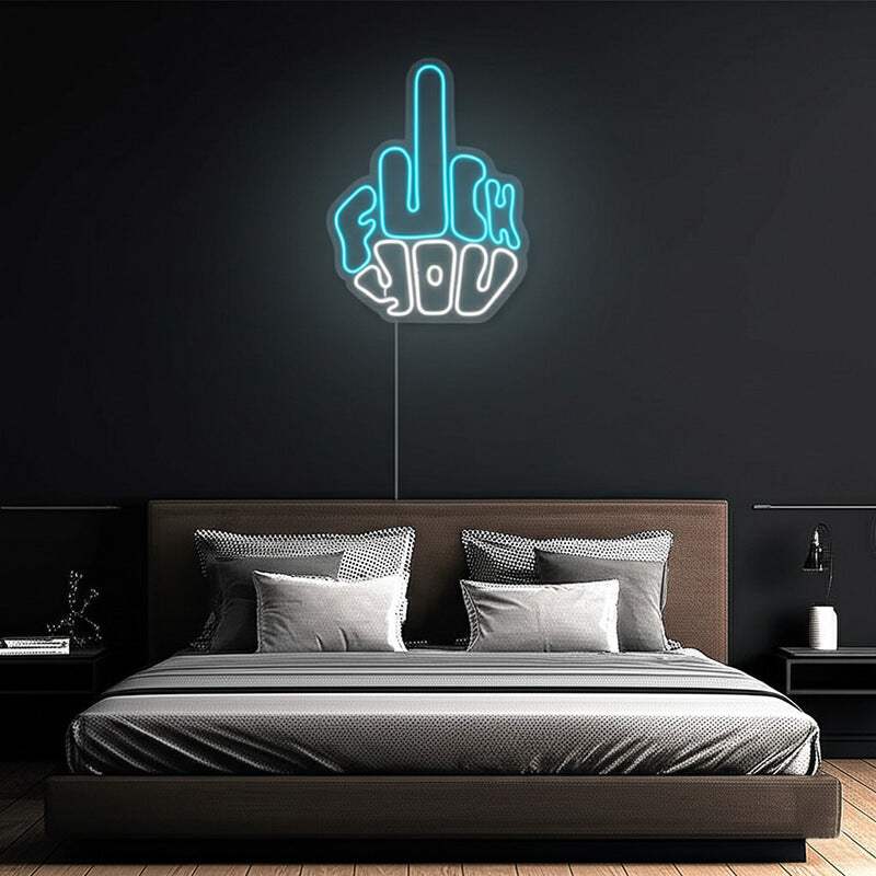 "F**K YOU" Mittelfinger (XL 50cm)
