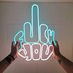 "F**K YOU" Mittelfinger (XL 50cm)