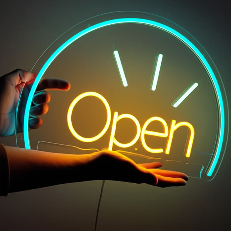 "OPEN" LED-Schild (40cm) USB