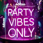 "PARTY VIBES ONLY" (46x40cm) USB