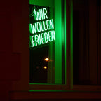 "WIR WOLLEN FRIEDEN" (40cm) USB
