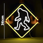 Achtung! YETI (36x36cm) USB - loveledlights - - 
