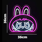 "NEON-MONSTER" (36x36cm) USB