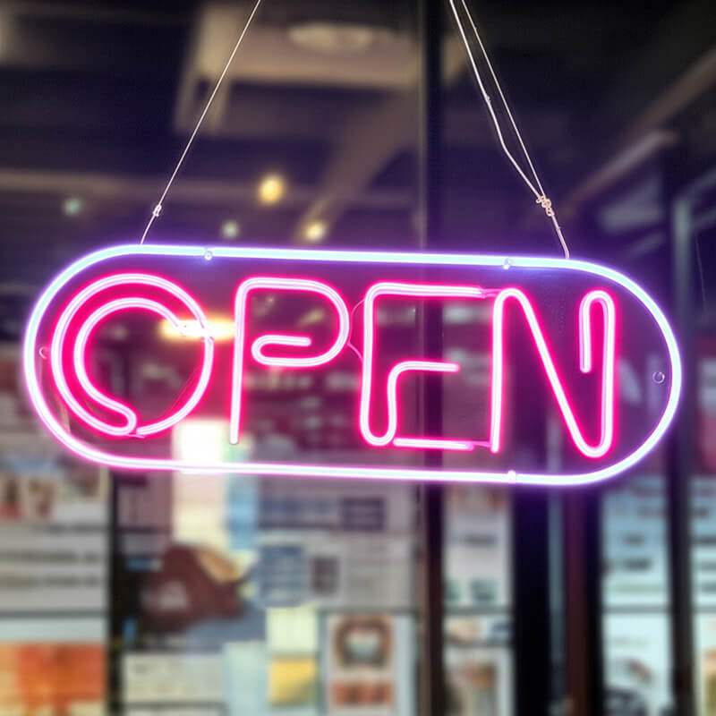 "Open" cyberpunk style (50x18cm) USB