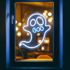 Boo Geist (40x30cm) USB - loveledlights - LED-Schild - 