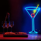 Cocktail (42x23cm) USB - loveledlights - LED-Schild - 