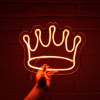 Edle Krone (32x26cm) USB - loveledlights - LED-Schild - 