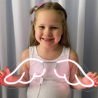 Engelsflügel (50x17cm) USB - loveledlights - LED-Schild - 