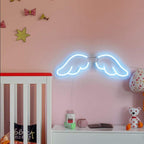 Engelsflügel (50x17cm) USB - loveledlights - LED-Schild - 
