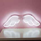 Engelsflügel (50x17cm) USB - loveledlights - LED-Schild - 