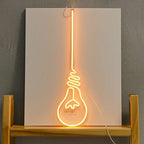 Glühbirne Hängend (70x23cm) USB - loveledlights - LED-Schild - 