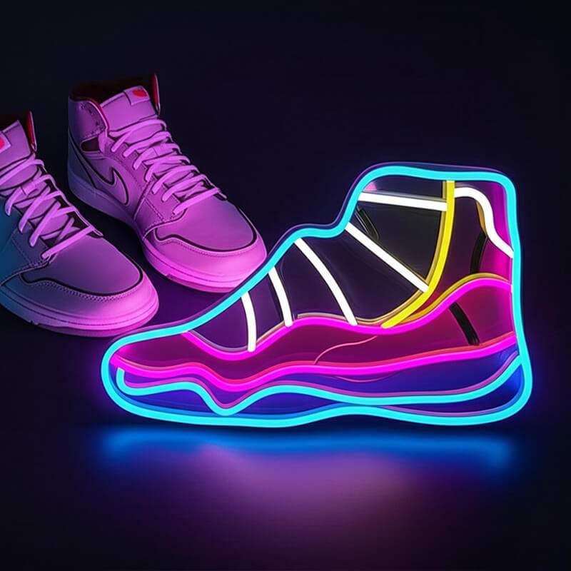 Sneaker LED Wanddeko – Geschenkidee für Schuh-Liebhaber und Hypebeasts