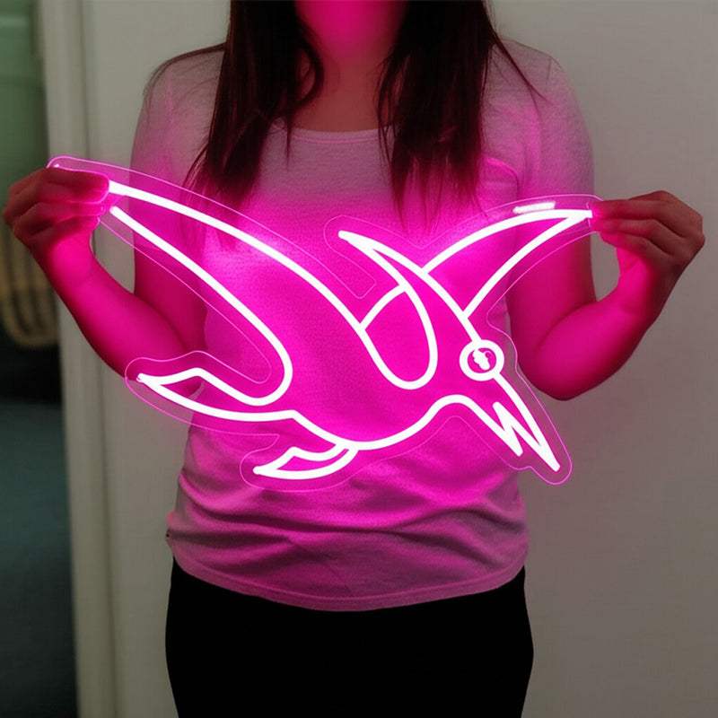 Pterodactyl Dino (36x24cm) USB - loveledlights - LED-Schild - 