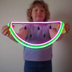 Wassermelone (35x20cm) USB - loveledlights - LED-Schild - melone