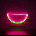 Wassermelone (35x20cm) USB - loveledlights - LED-Schild - melone