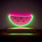 Wassermelone (35x20cm) USB - loveledlights - LED-Schild - melone
