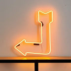 Richtungspfeil (45x45cm) USB - loveledlights - LED-Schild - 