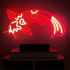 Koi-Fisch (40x26cm) USB - loveledlights - - karpfen