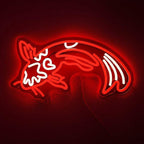Koi-Fisch (40x26cm) USB - loveledlights - - karpfen