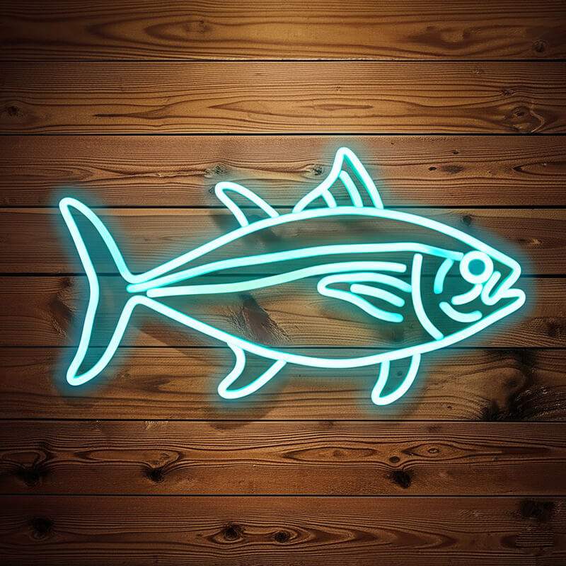 Tunfisch (40x20) USB - loveledlights - - fisch