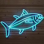 Tunfisch (40x20) USB - loveledlights - - fisch