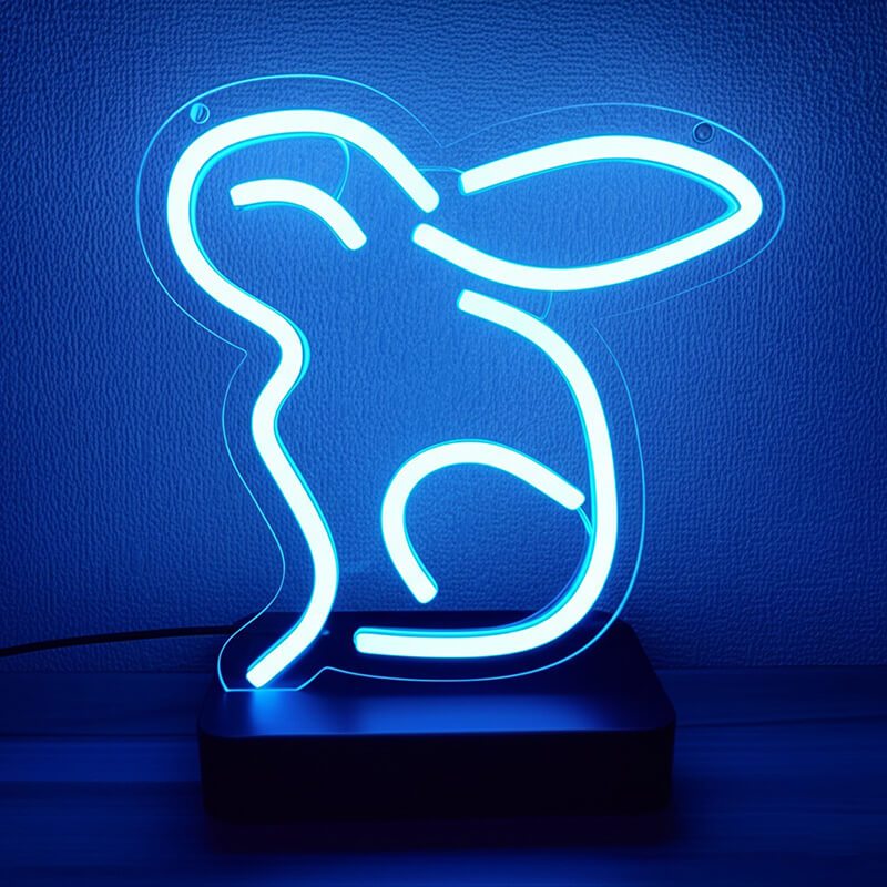Blauer Hase (30cm) USB
