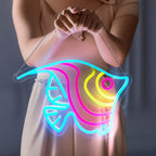 Ozean Fisch (35x34cm) USB - loveledlights - - 