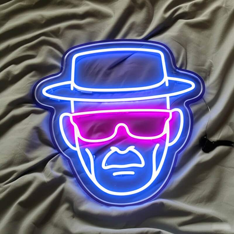 Heisenberg Walter White Neon Sign – Serien-Deko für Heimkino